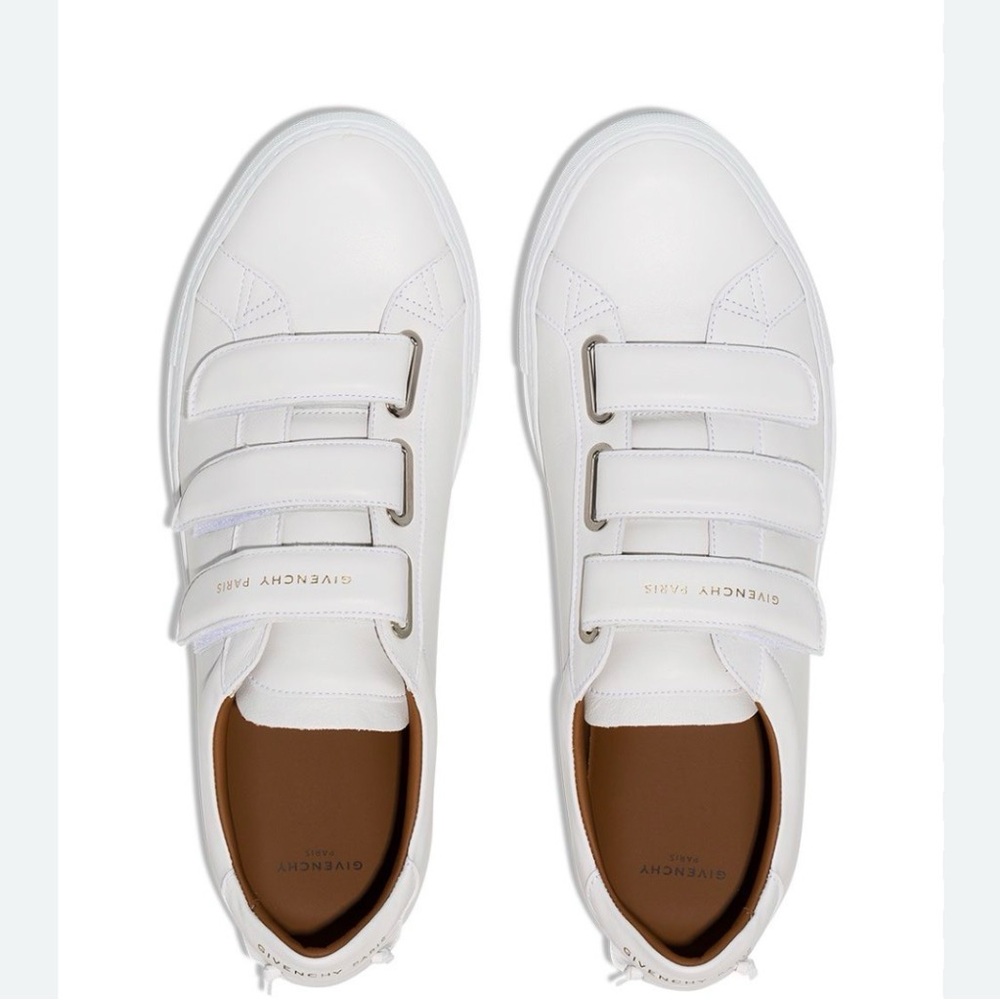 Givenchy Triple Strap White Sneakers
